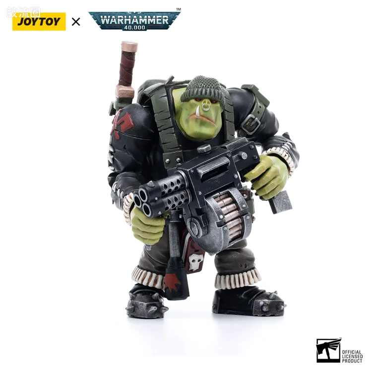 JOYTOY x 战锤40K 异形势力（兽人、钛、泰伦、死灵） 欧克蛮人 突突小子罗特比格