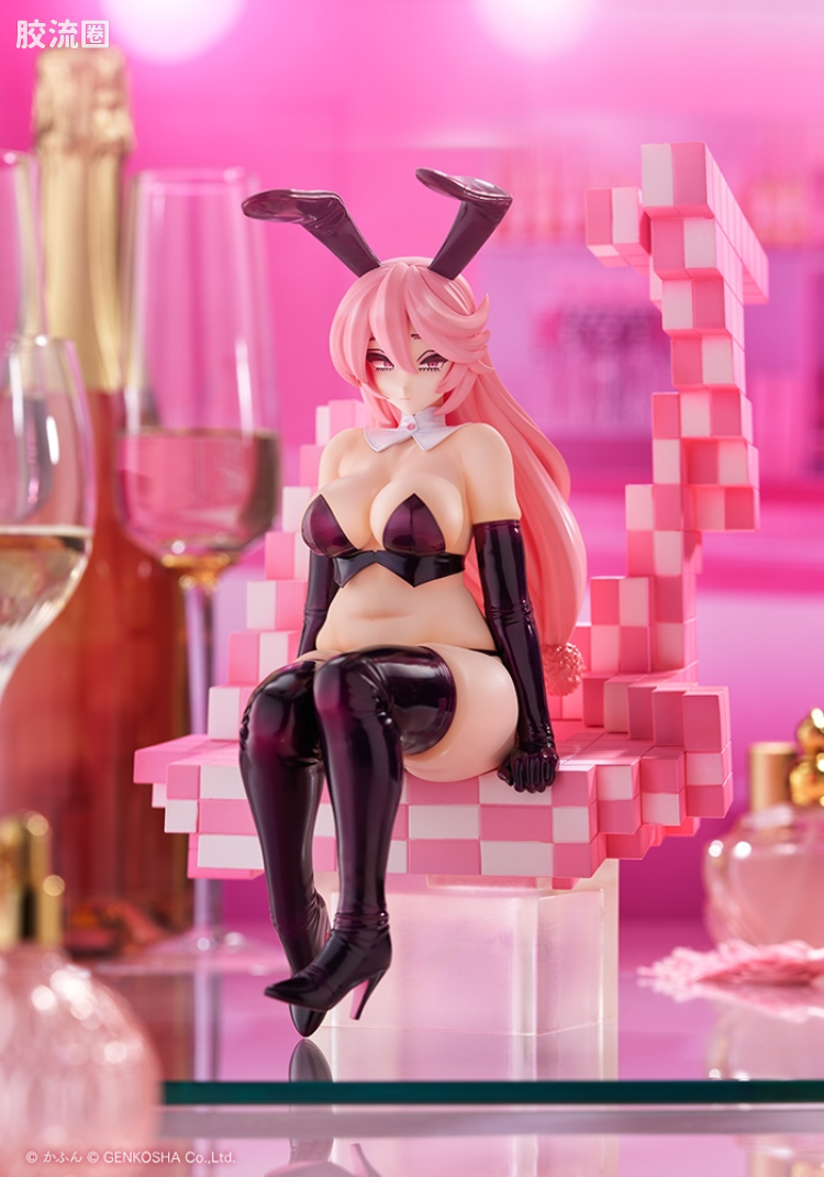 寿屋手办系列 限定版 欺诈兔 Sitting Bunny by Kafun 豪华版 - 图片