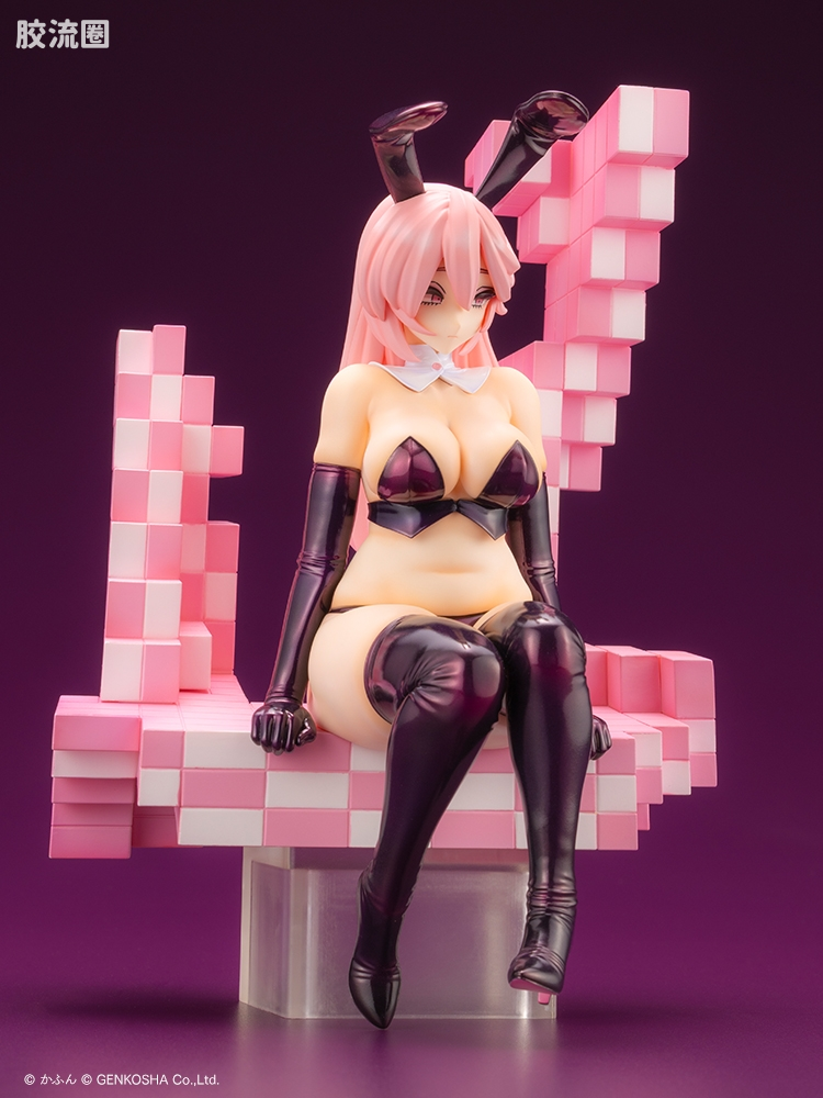 寿屋手办系列 限定版 欺诈兔 Sitting Bunny by Kafun 豪华版 - 图片