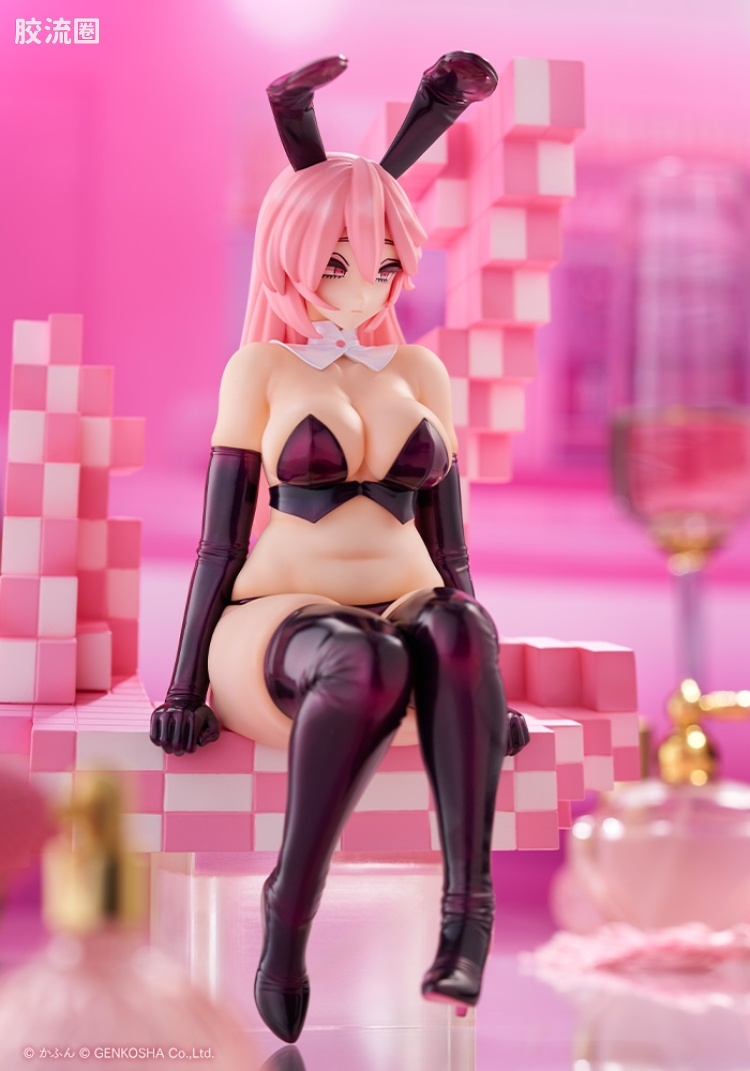 寿屋手办系列 限定版 欺诈兔 Sitting Bunny by Kafun 豪华版 - 图片