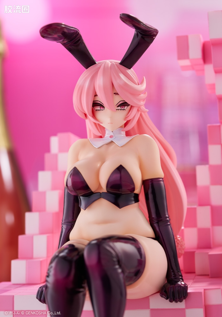 寿屋手办系列 限定版 欺诈兔 Sitting Bunny by Kafun 豪华版 - 图片