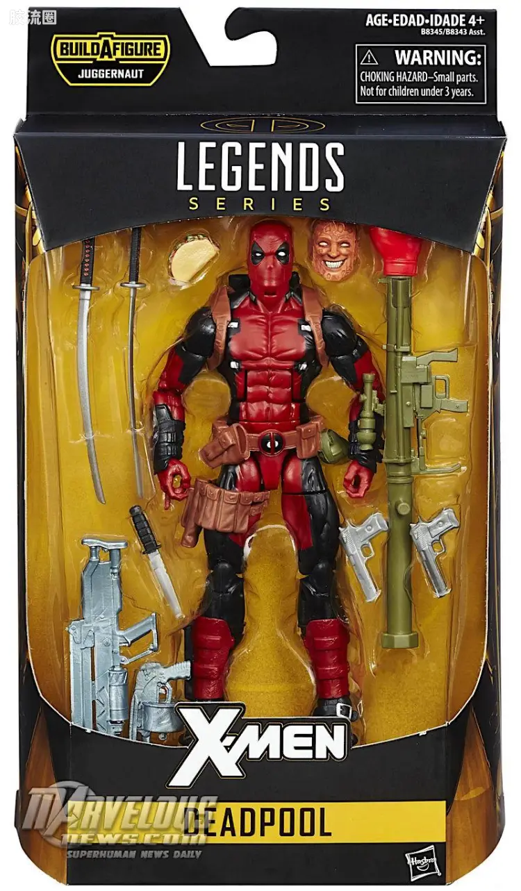 Marvel Legends/漫威传奇 可动人偶系列 X-战警 圣像系列 死侍