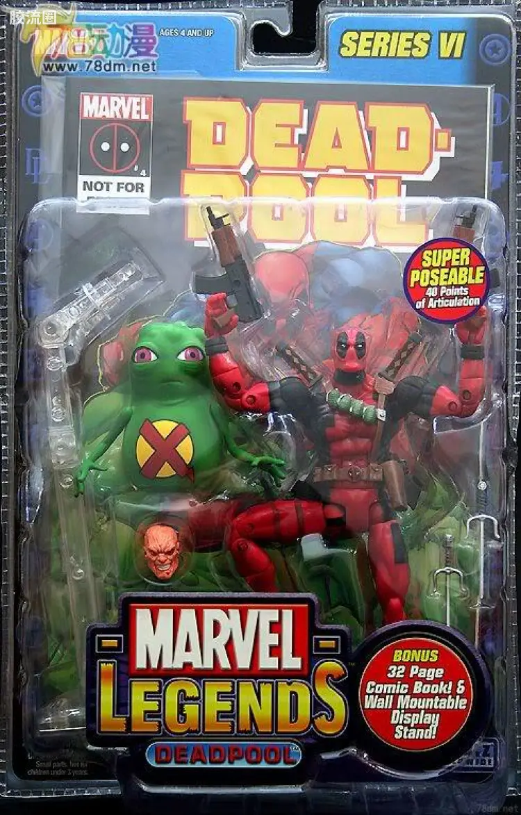 Marvel Legends/漫威传奇 可动人偶系列 第6代 死侍
