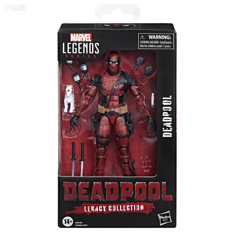 Marvel Legends/漫威传奇 可动人偶系列 死侍遗产系列 死侍