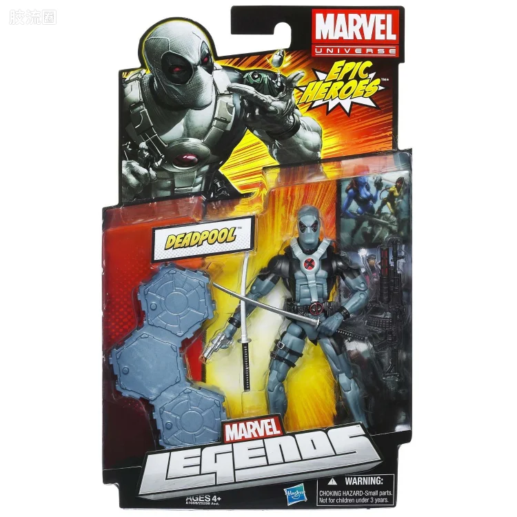 Marvel Legends/漫威传奇 可动人偶系列 2012年 第3代 死侍 (X-势力版)