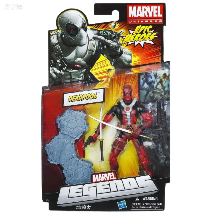 Marvel Legends/漫威传奇 可动人偶系列 2012年 第3代 死侍 特别版