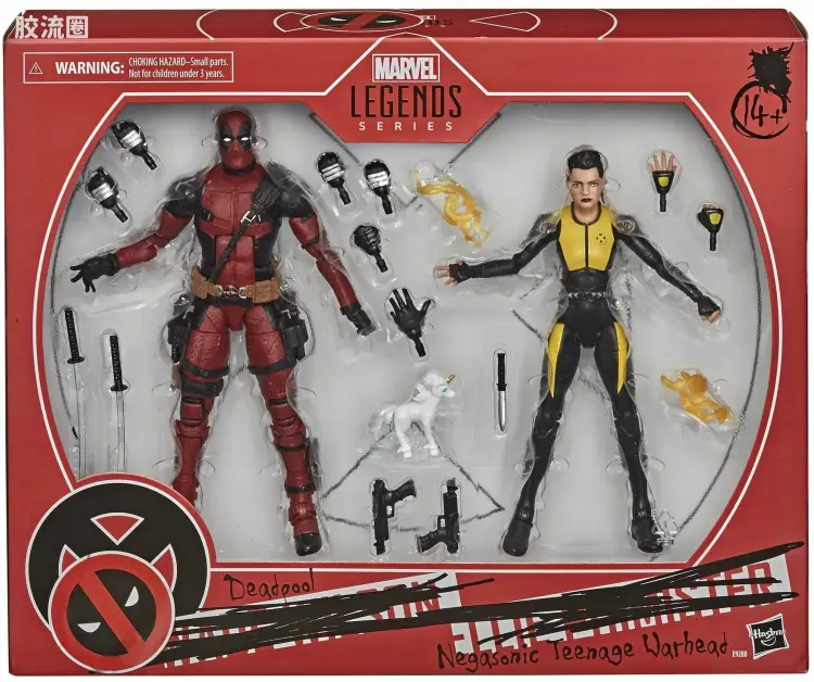 Marvel Legends/漫威传奇 可动人偶系列 死侍 电影系列 死侍&黑后