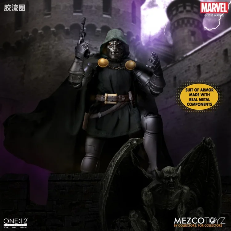 Mezco one-12系列 1/12 Marvel集体系列 毁灭博士