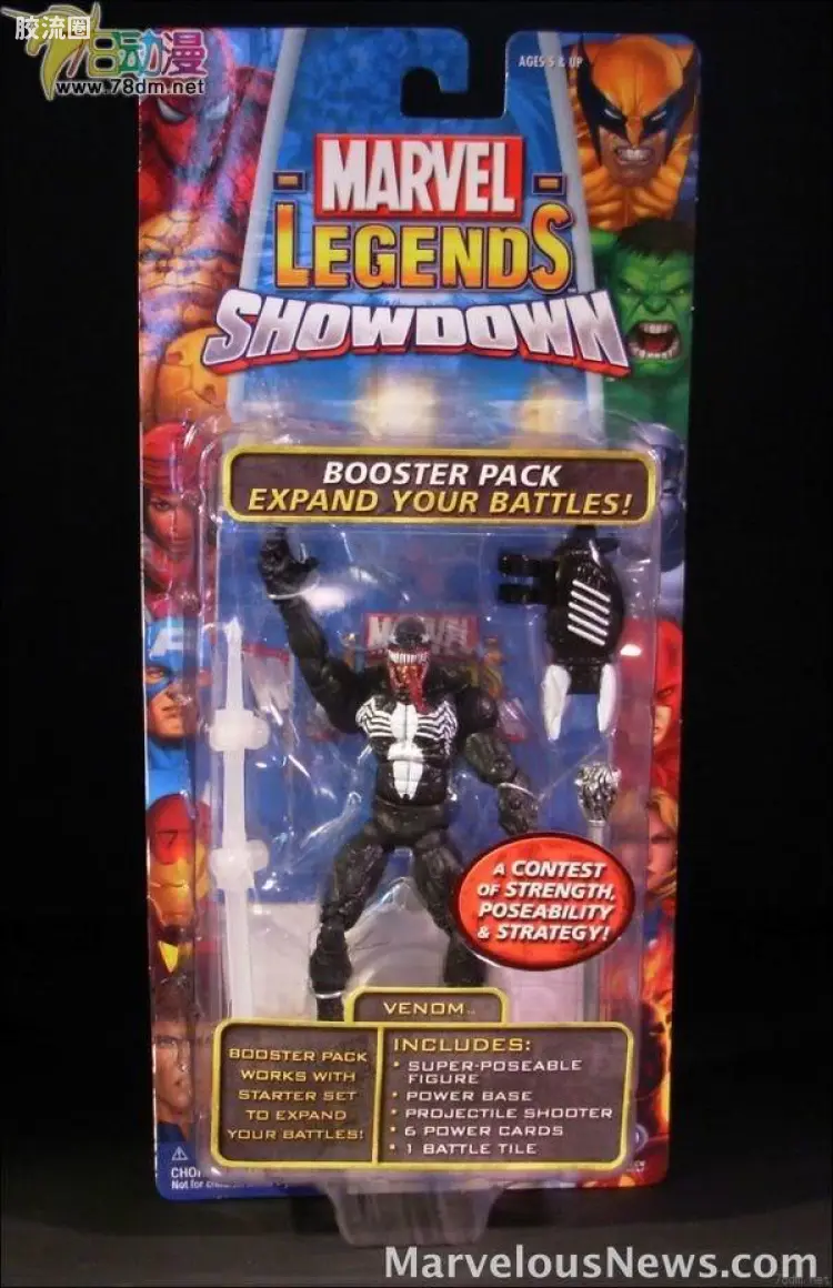 Marvel Legends Showdown Booster Packs 第4代 毒液