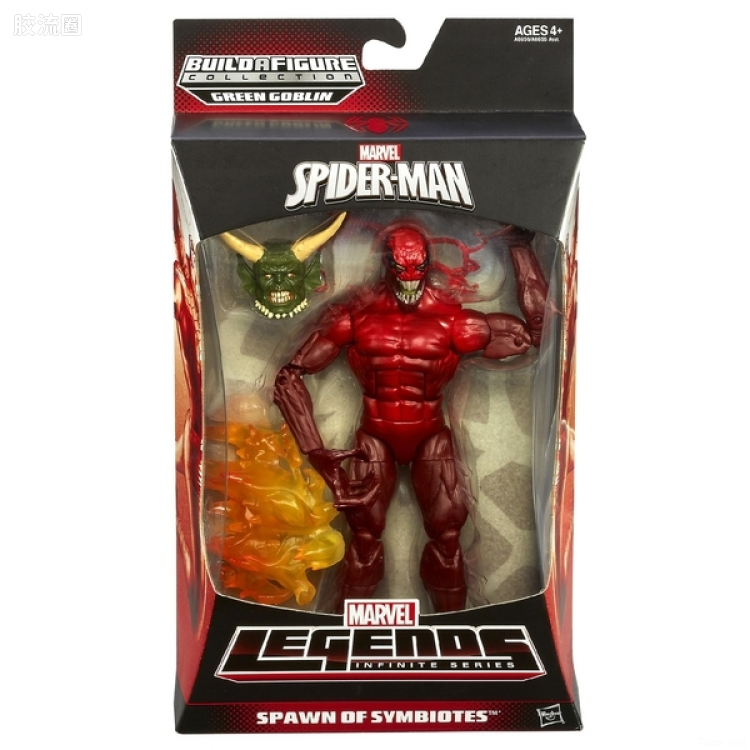 Marvel Legends/漫威传奇 可动人偶系列 终极绿魔系列 毒素(特别版)