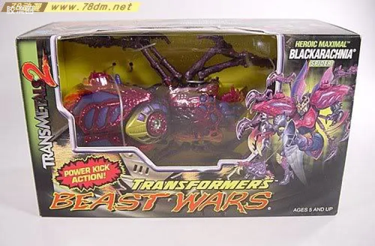 变形金刚 美版BW 98-01 超级级 毒蜘蛛 Blackarachnia
