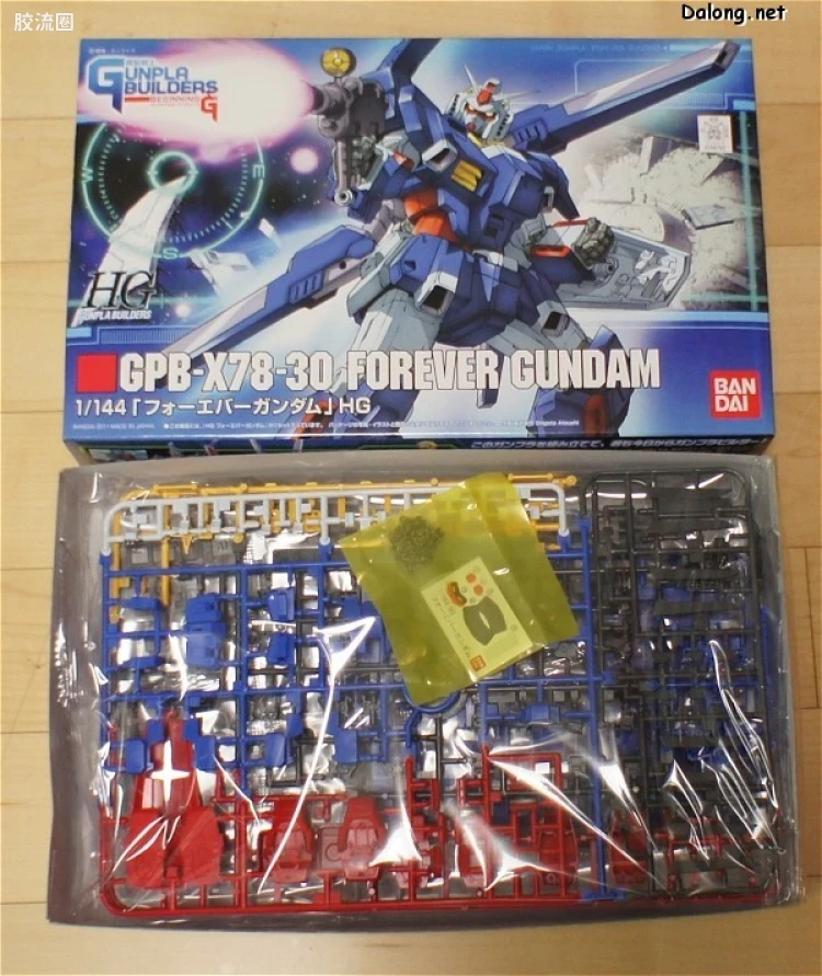 钢普拉Build 综合 HG 模型战士 高达模型制作者起始G 005 永恒高达 - 图片
