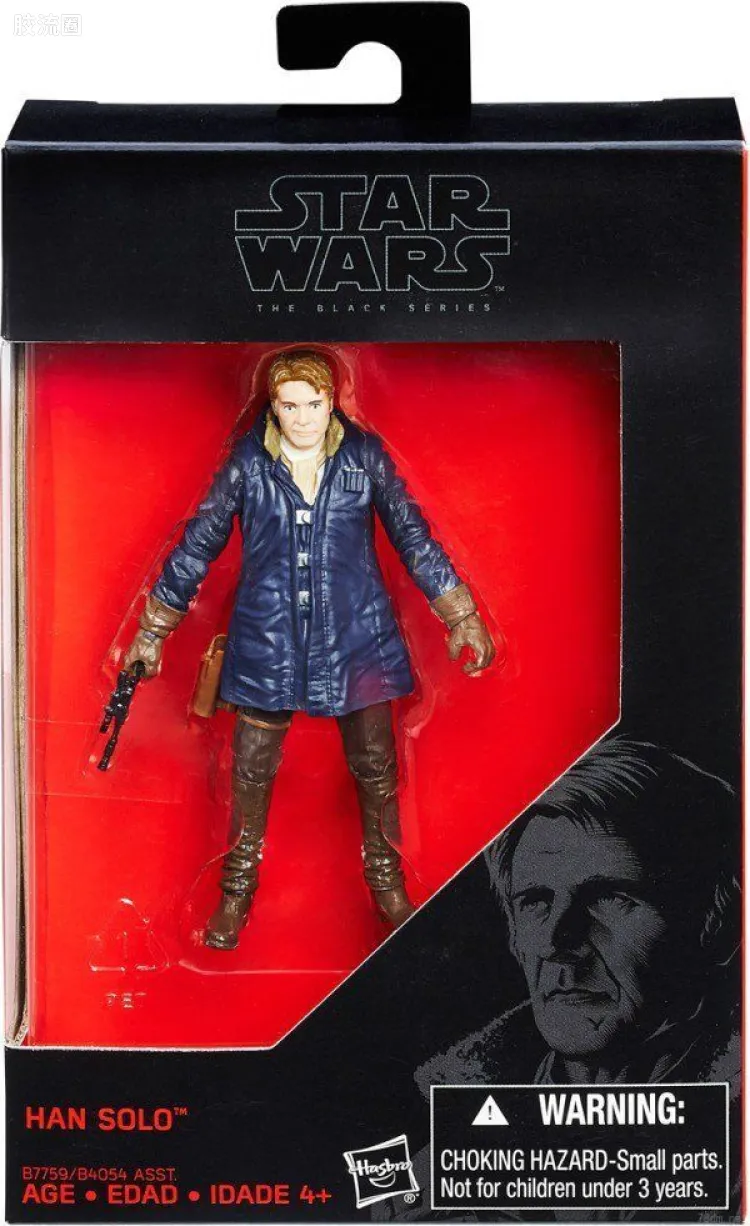 星球大战 THE BLACK SERIES 会场限定/独家发售 3.75寸系列 汉·索罗(星战7)
