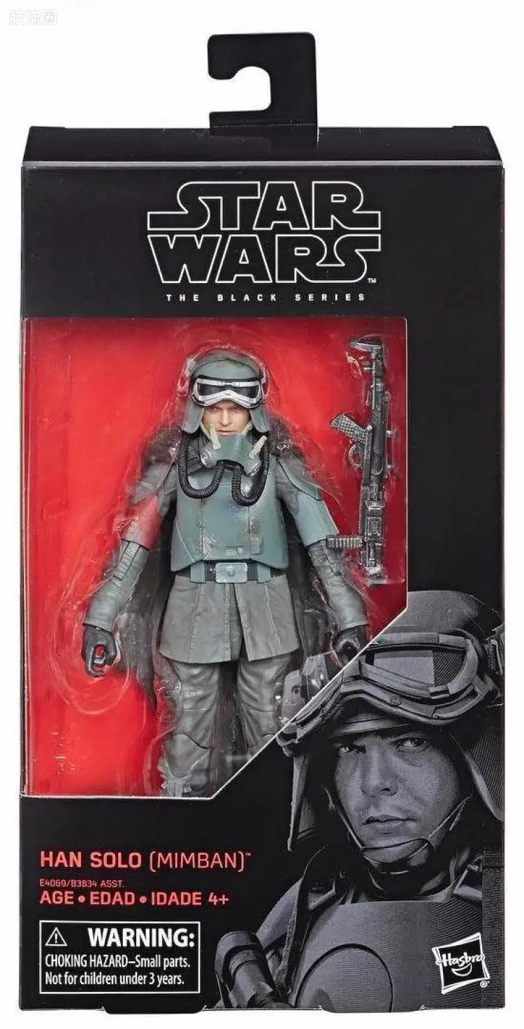 星球大战 THE BLACK SERIES 6寸 汉·索罗(泥沼兵)