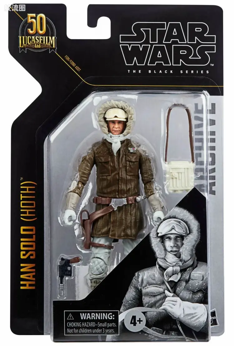 星球大战 THE BLACK SERIES 档案收藏系列 汉·索罗(霍斯星)
