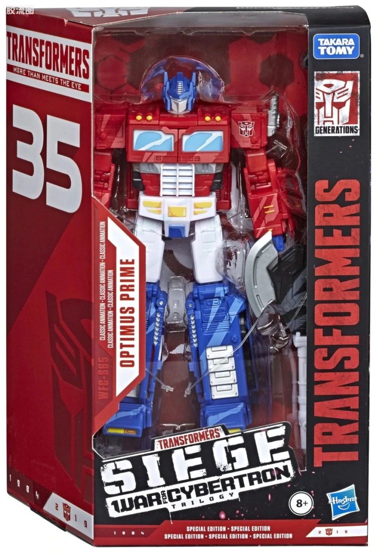 围城 围城 渠道限定 沃尔玛 WFC-S65 35周年 经典动画擎天柱