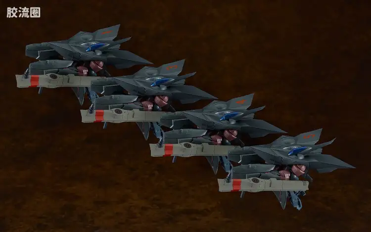 MODEROID 系列 限定及特别版 <沉默的未知> FUNERAL：棺材部队4机套装