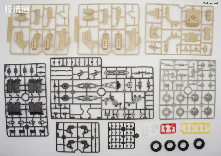 HEXA GEAR 六角机牙 第1世代六角机牙 支援扩展包003 沙滩车型沙漠色 - 图片