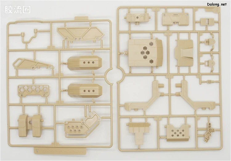 HEXA GEAR 六角机牙 第1世代六角机牙 支援扩展包003 沙滩车型沙漠色 - 图片