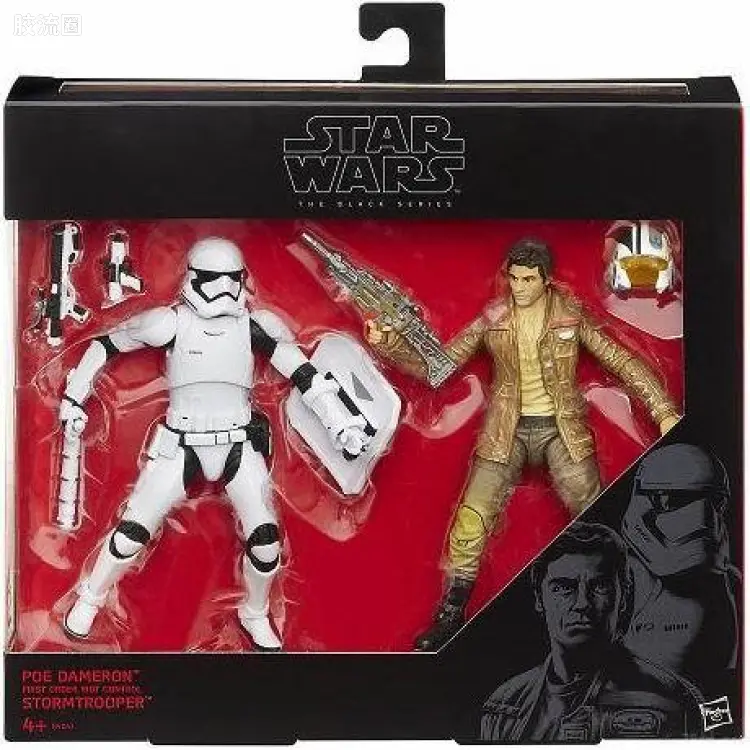 星球大战 THE BLACK SERIES 2021年Target独家发售版 波·达默龙与防暴暴风兵 双人装