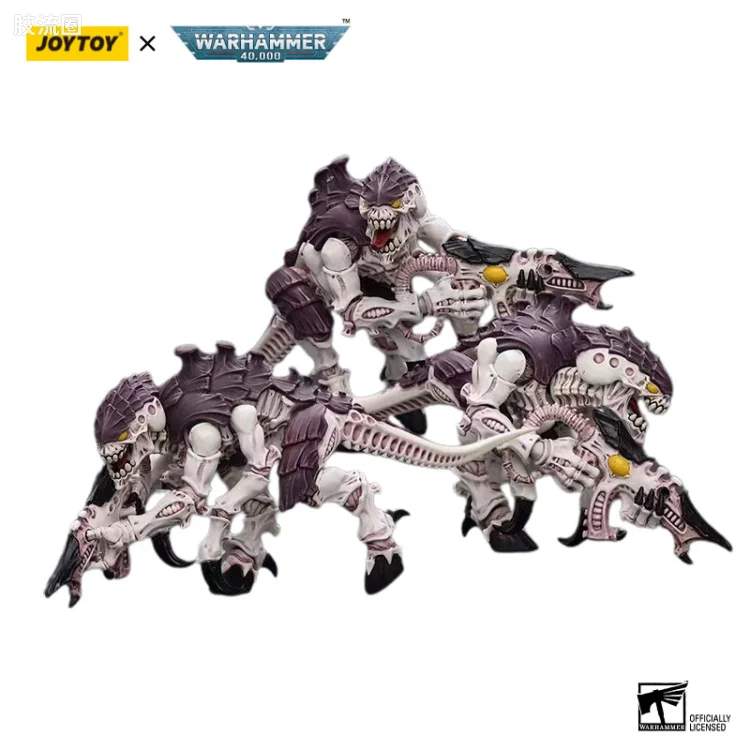JOYTOY x 战锤40K 异形势力（兽人、钛、泰伦、死灵） 泰伦虫族 蚀肉枪爆虫（利维坦虫巢舰队）