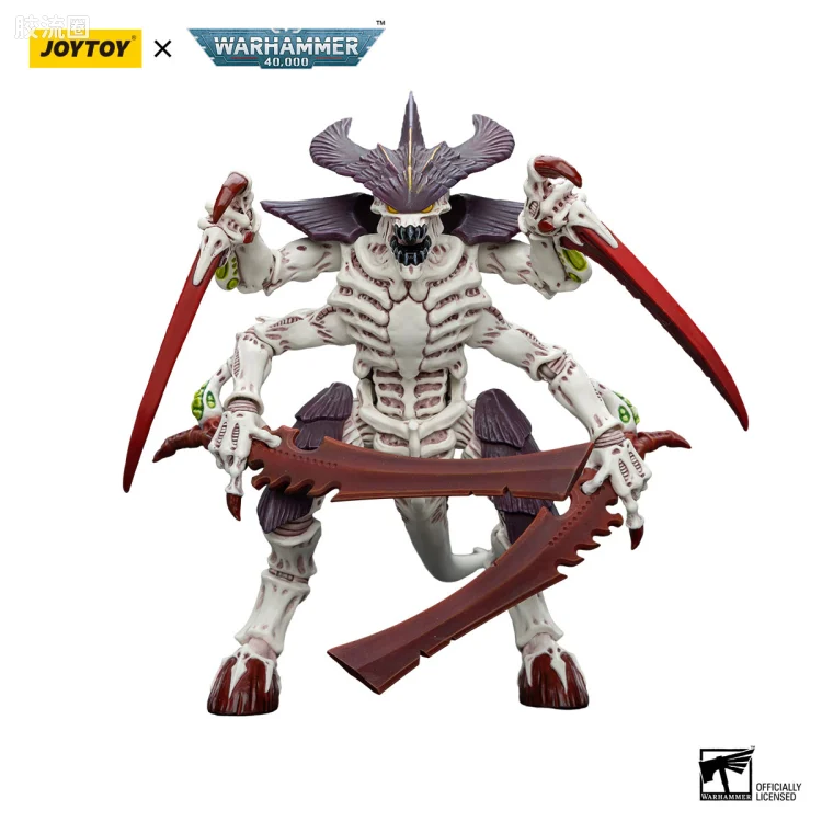JOYTOY x 战锤40K 异形势力（兽人、钛、泰伦、死灵） 泰伦虫族 骨刃泰伦武士（利维坦虫巢舰队）