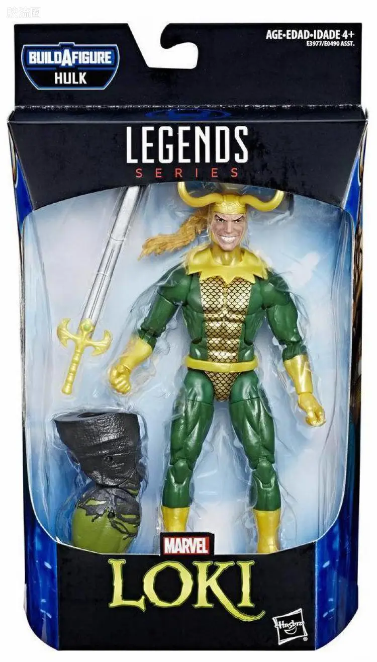 Marvel Legends/漫威传奇 可动人偶系列 复仇者联盟4 绿巨人系列 洛基