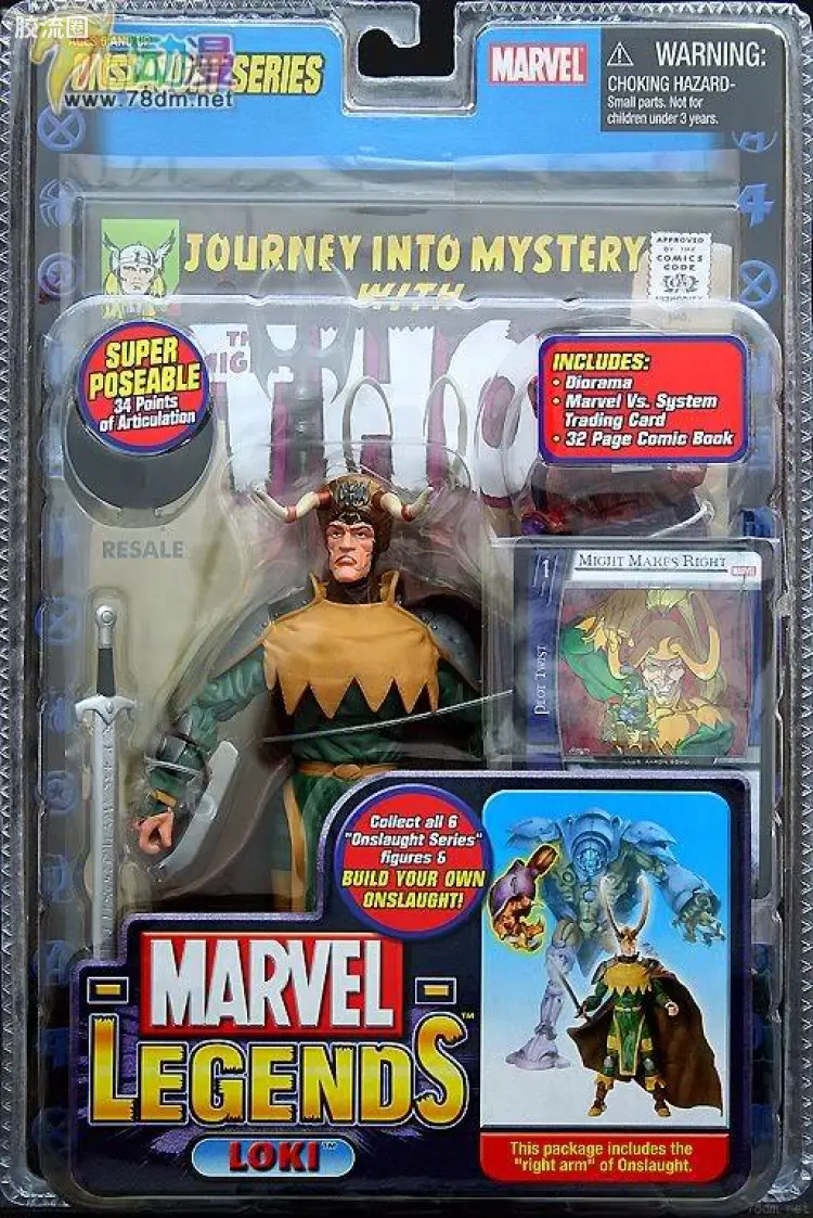 Marvel Legends/漫威传奇 可动人偶系列 第13代 洛基 特别版