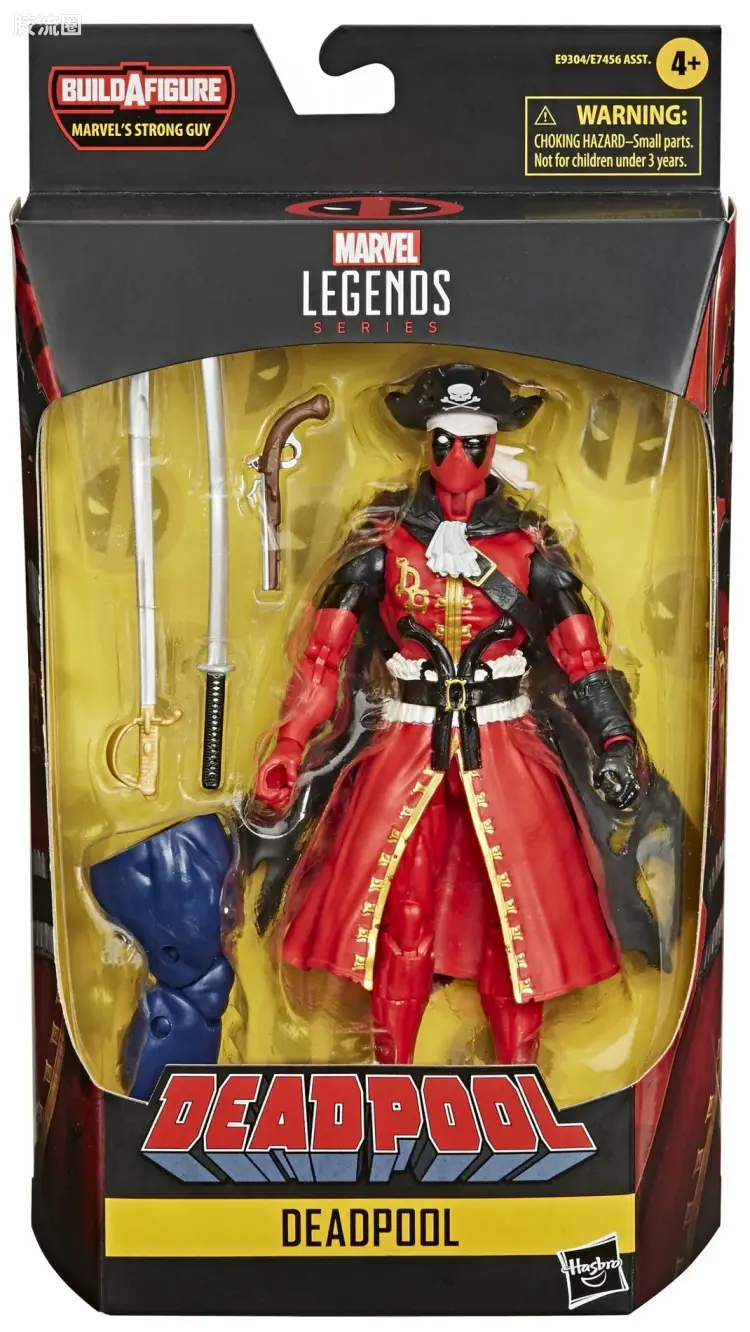 Marvel Legends/漫威传奇 可动人偶系列 壮汉系列 海盗死侍