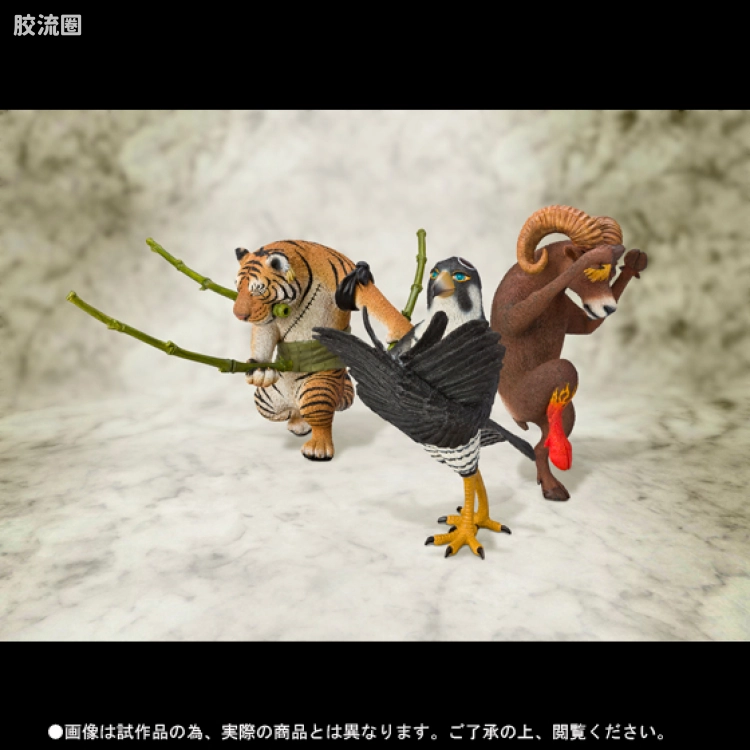 Figuarts ZERO 海贼王限定版 海贼王动物化套装（索隆，香吉士，罗宾）