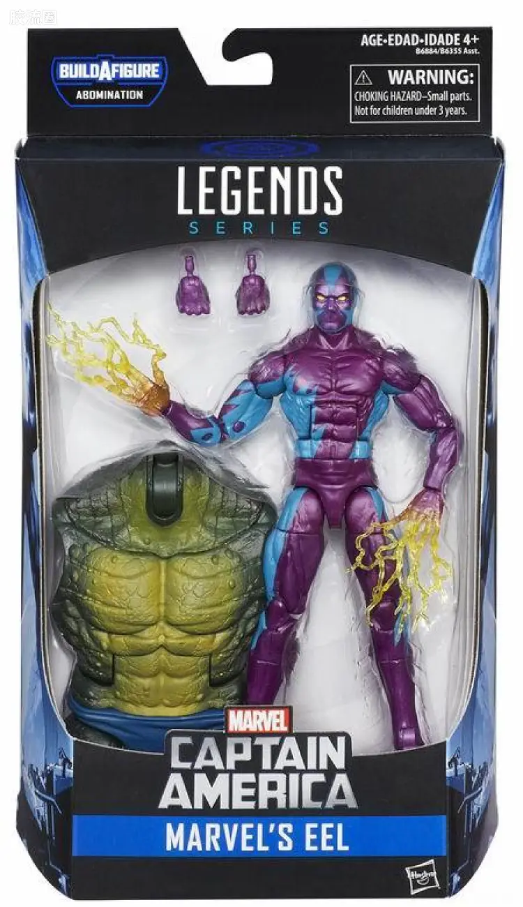 Marvel Legends/漫威传奇 可动人偶系列 憎恨系列 海鳗