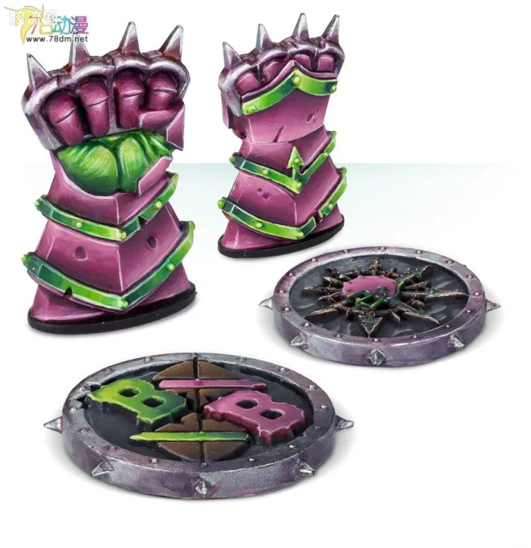 血碗橄榄球 Blood Bowl 扩展包 混沌叛徒队 游戏指示物