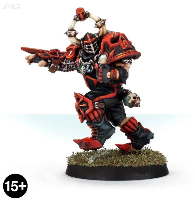 血碗橄榄球 Blood Bowl 2016版 混沌明星球员 掠夺者博拉克领主