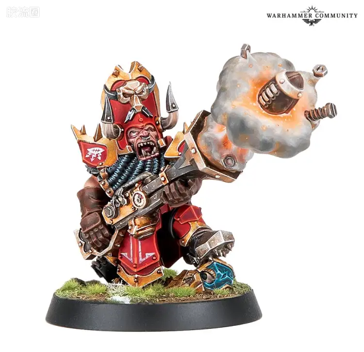 血碗橄榄球 Blood Bowl 2020版 混沌矮人明星球员 扎哈格·疯眼