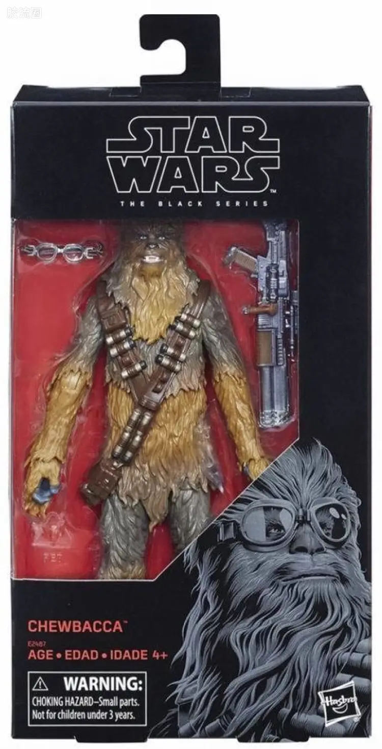 星球大战 THE BLACK SERIES 2021年Target独家发售版 游侠索罗 楚巴卡