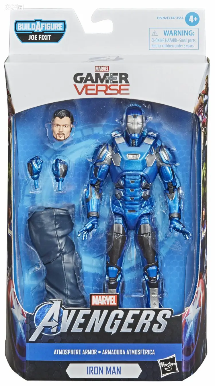 Marvel Legends/漫威传奇 可动人偶系列 乔依·菲西特(绿巨人)系列 游戏 复仇者联盟 钢铁侠(Atmosphere)