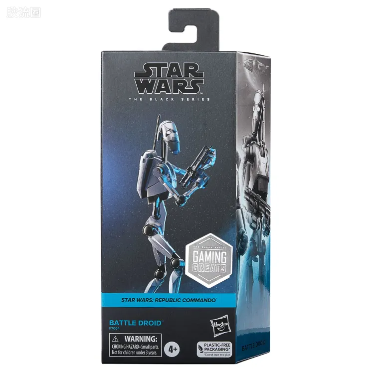 星球大战 THE BLACK SERIES GameStop独家发售版 游戏 星战:共和国突击队 战斗机器人