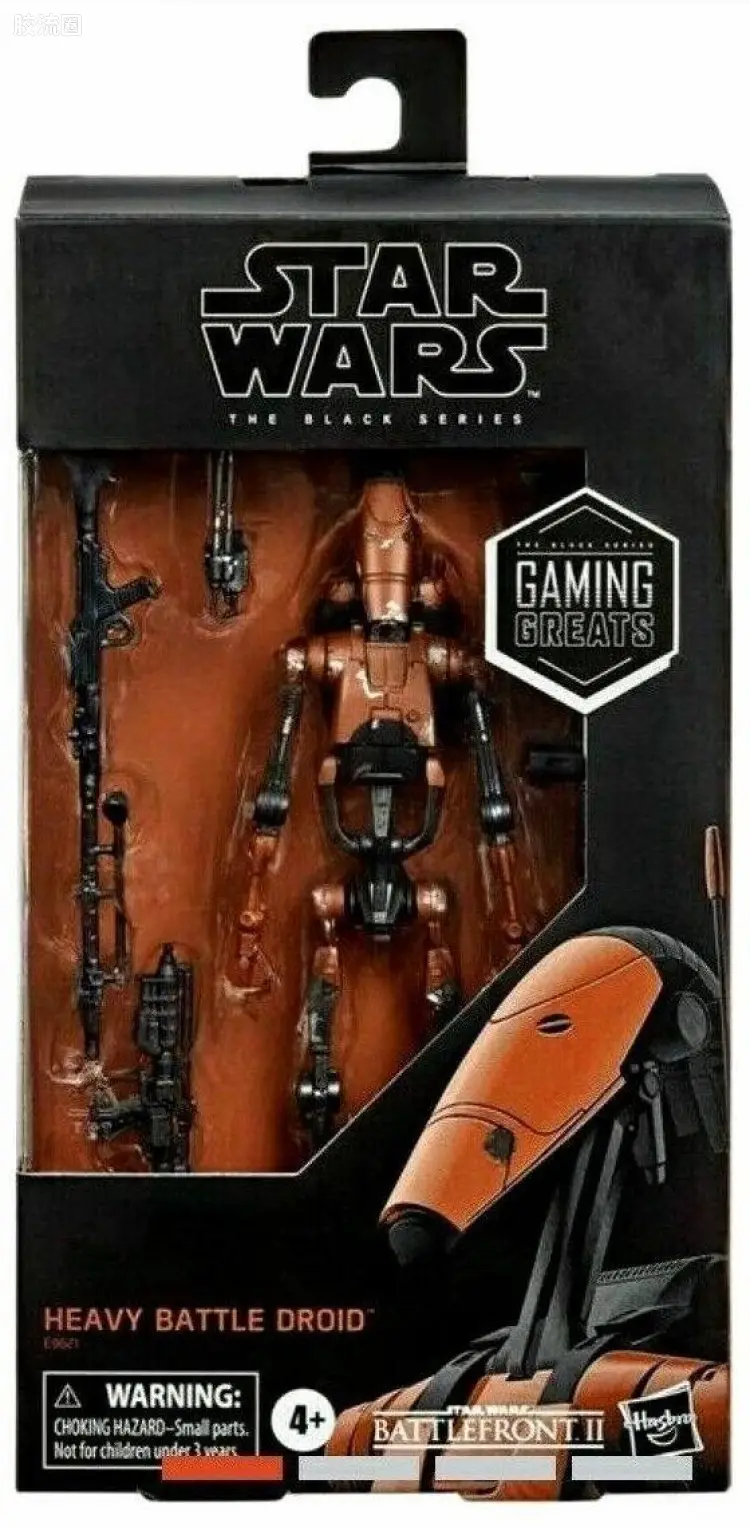 星球大战 THE BLACK SERIES GameStop独家发售版 游戏 星战 前线2 重型战斗机器人