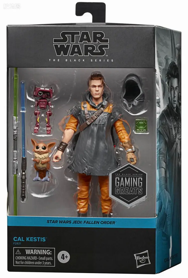 星球大战 THE BLACK SERIES GameStop独家发售版 游戏 星战绝地：陨落的武士团 卡尔·凯斯提斯