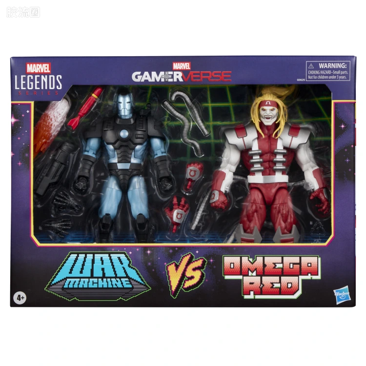 Marvel Legends/漫威传奇 可动人偶系列 GAMERVERSE 游戏 漫威VS卡普空2 战争机器VS红色欧米伽 双人套
