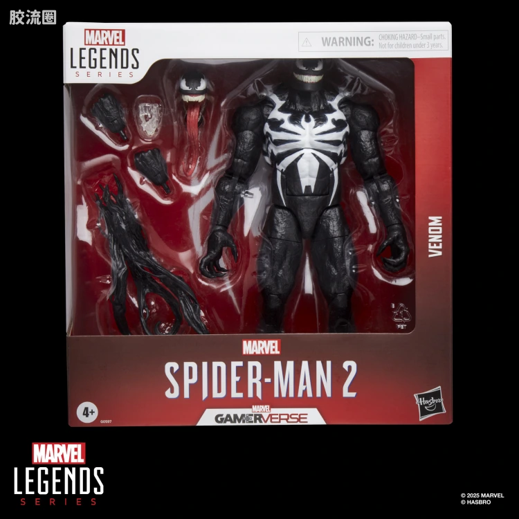 Marvel Legends/漫威传奇 可动人偶系列 GAMERVERSE 游戏 漫威蜘蛛侠2 毒液