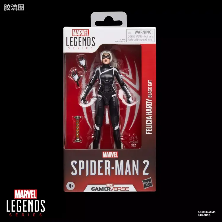 Marvel Legends/漫威传奇 可动人偶系列 GAMERVERSE 游戏 漫威蜘蛛侠2 黑猫