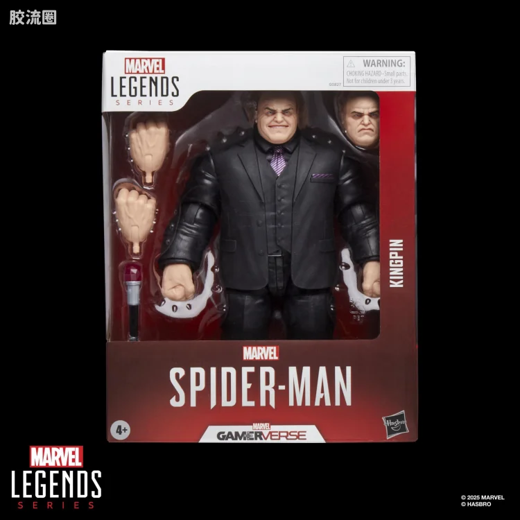 Marvel Legends/漫威传奇 可动人偶系列 GAMERVERSE 游戏 漫威蜘蛛侠 金并