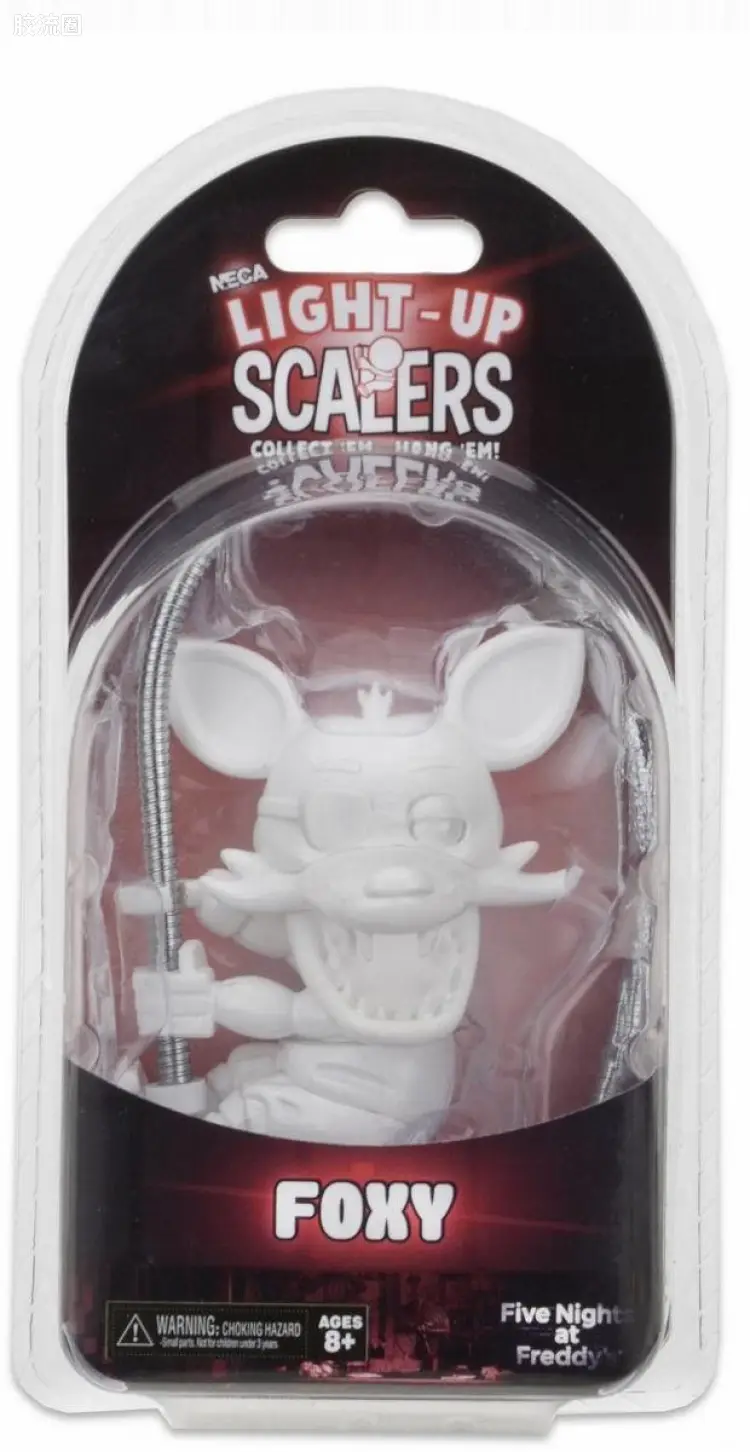 NECA 7寸可动人形系列 攀登者原尺寸 游戏 玩具熊的午夜后宫 狐狸(可亮灯)
