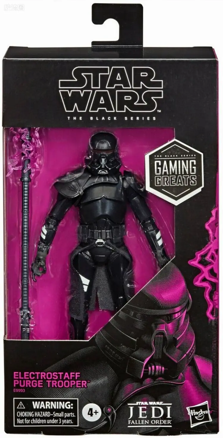 星球大战 THE BLACK SERIES GameStop独家发售版 游戏 绝地:陨落的武士团 电杖肃清暴风兵