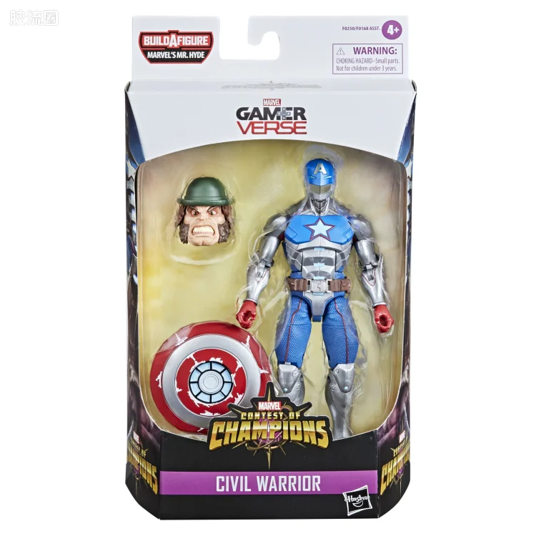 Marvel Legends/漫威传奇 可动人偶系列 海德先生系列 游戏 超级争霸战 内战勇士