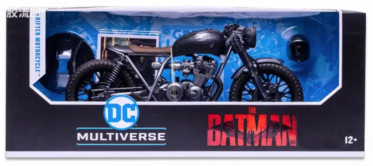 麦克法兰 DC多元宇宙/DC Direct 可动人偶系列 电影 新蝙蝠侠 漂流者 摩托车