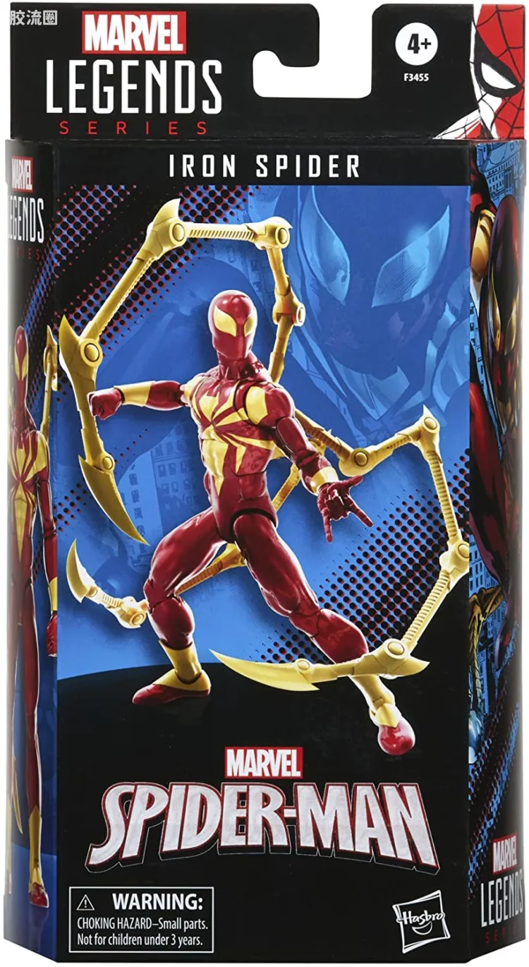 Marvel Legends/漫威传奇 可动人偶系列 60周年漫画 神奇蜘蛛系列 漫画 内战 钢铁蜘蛛侠
