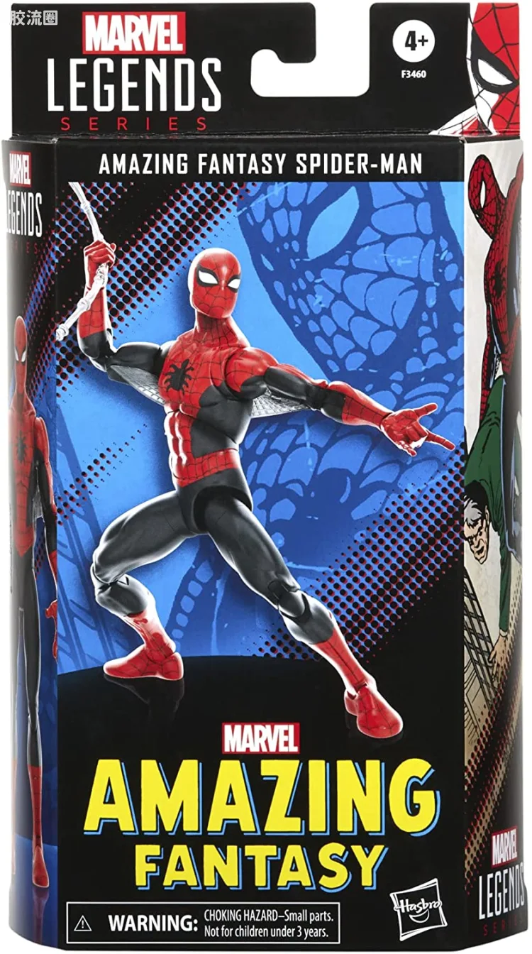 Marvel Legends/漫威传奇 可动人偶系列 60周年漫画 神奇蜘蛛系列 漫画 惊奇幻想 蜘蛛侠