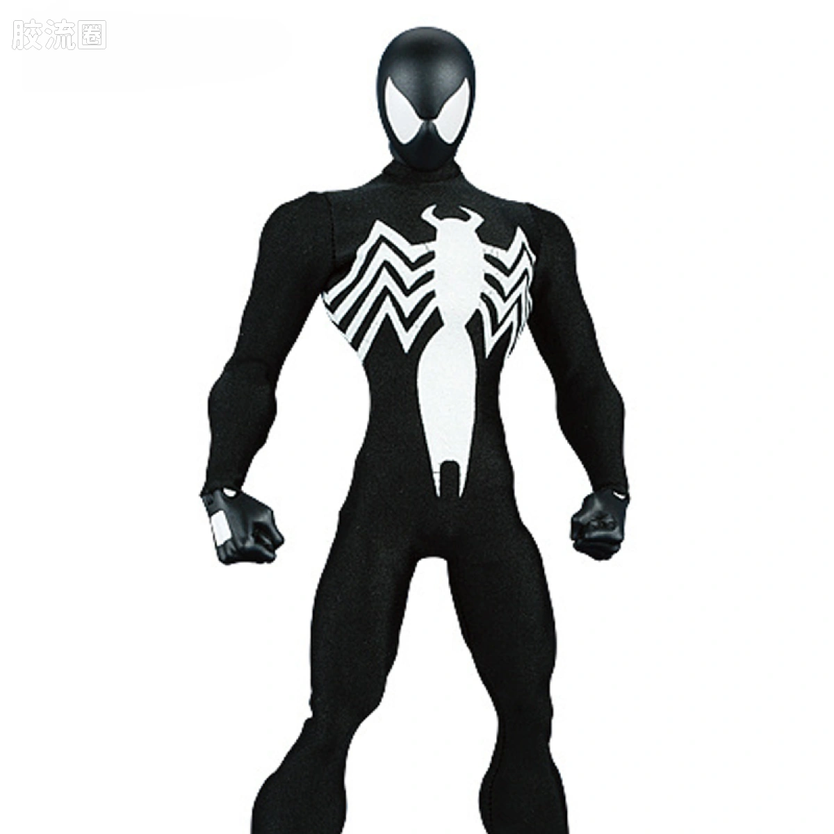 RAH12寸真人皮偶系列玩具 MARVEL角色 漫画版黑色蜘蛛侠